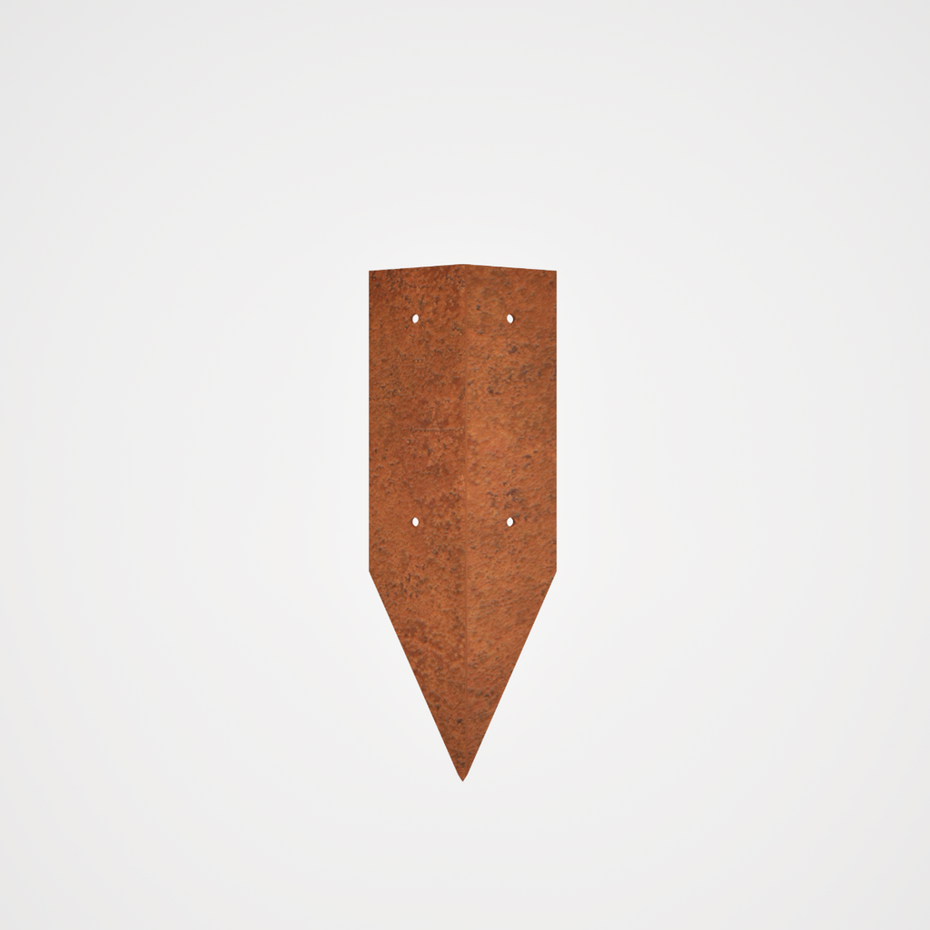 150 mm High. Corten Steel Garden Edging 3.00 mm Thick