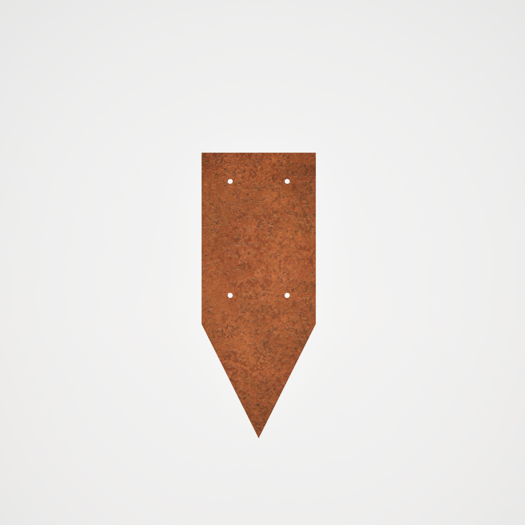 150 mm High. Corten Steel Garden Edging 3.00 mm Thick
