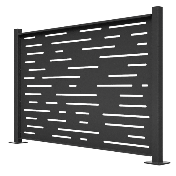 Horizontal Lines Balustrade Design