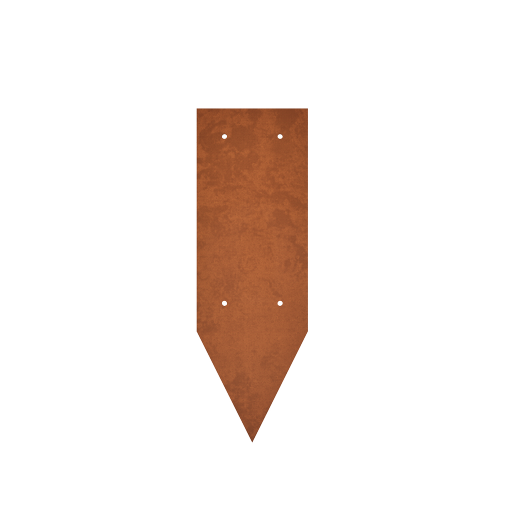 200 mm High. Corten Steel Garden Edging 3.00 mm Thick