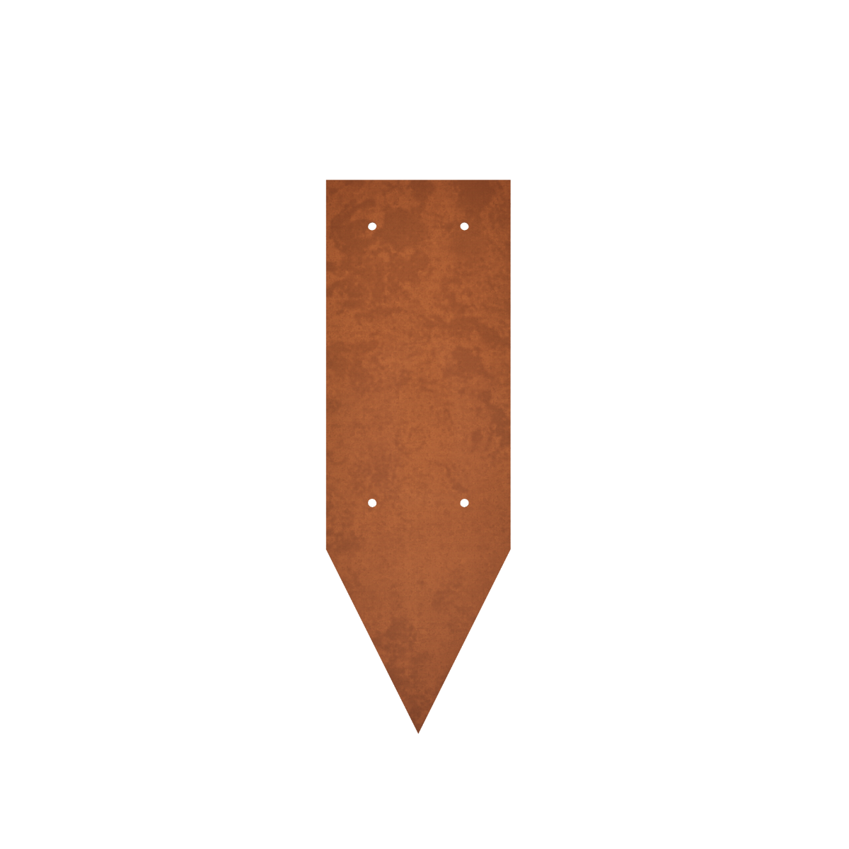 200 mm High. Corten Steel Garden Edging 3.00 mm Thick