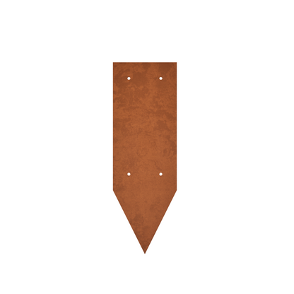 200 mm High. Corten Steel Garden Edging 3.00 mm Thick