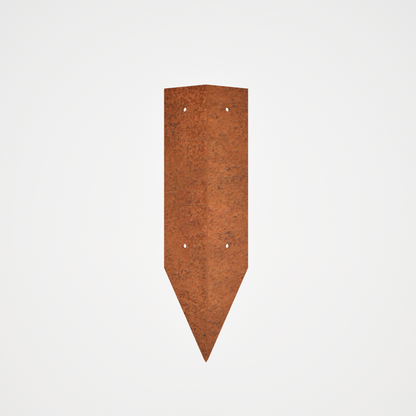 200 mm High. Corten Steel Garden Edging 3.00 mm Thick