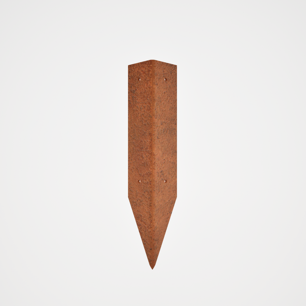 200 mm High. Corten Steel Garden Edging 3.00 mm Thick