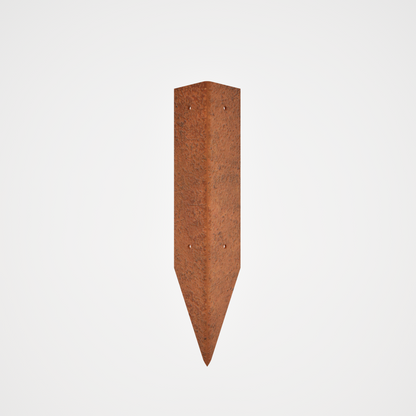 200 mm High. Corten Steel Garden Edging 3.00 mm Thick
