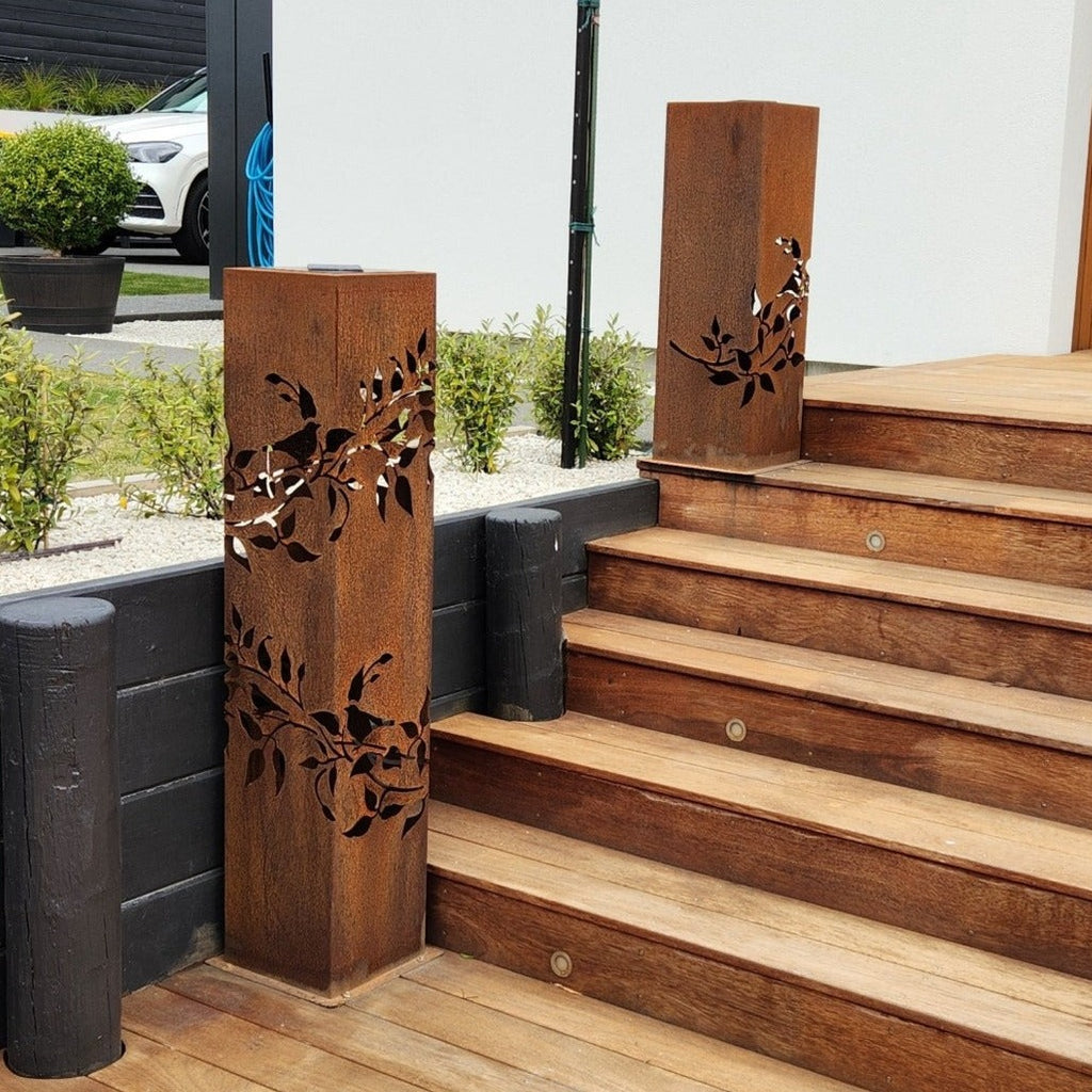 Kakaruwai Corten Steel Garden Sculpture