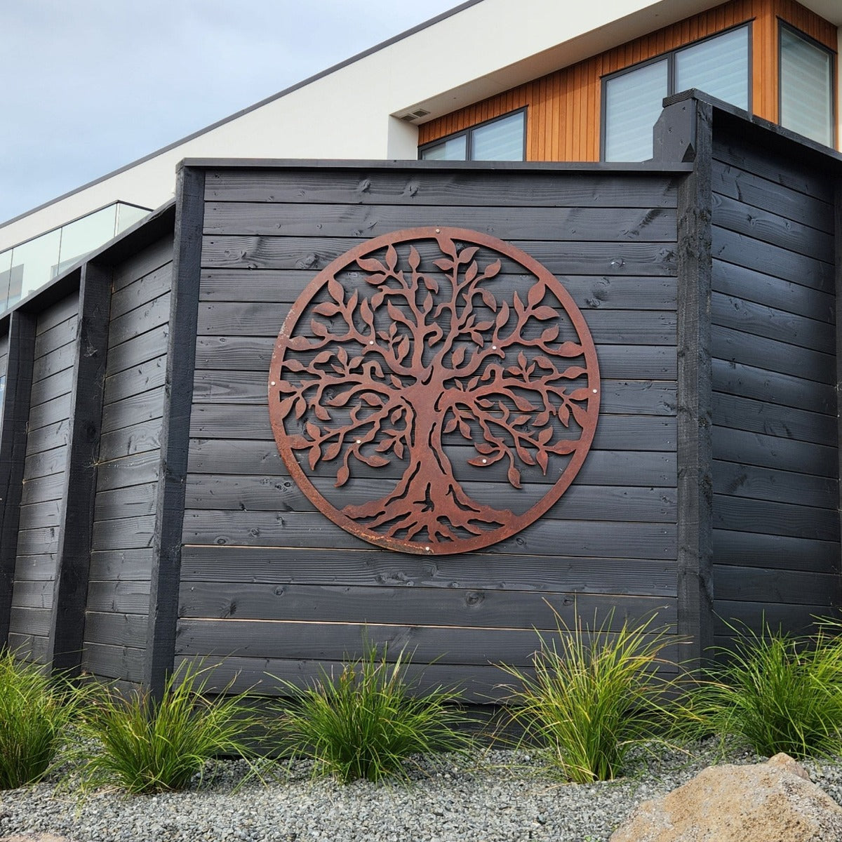 Tree Of Life  - Laser Cut Corten Steel Wall Feature