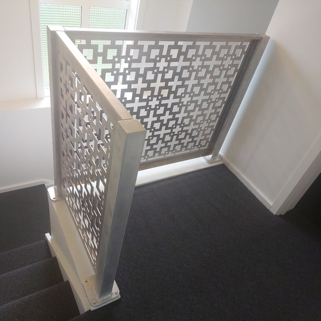 Combination Fence Panel  - Square in Square
