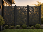Privacy Screen & Fence Panel  - Drop Flower