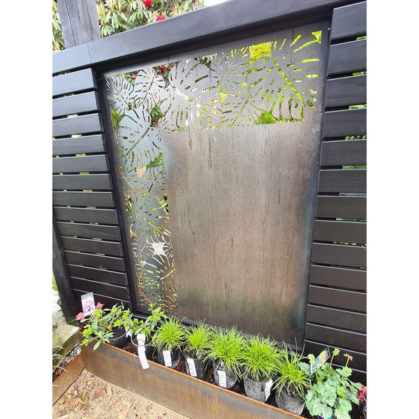 Corten Steel Or Aluminium Fence Panel / Balustrade - Monstrea