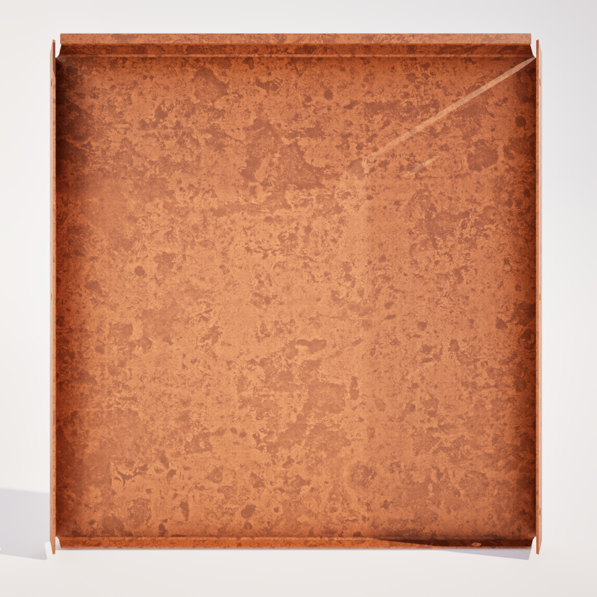 Corten Steel Components – For Modular Planters & Veggie Beds - 400 mm High