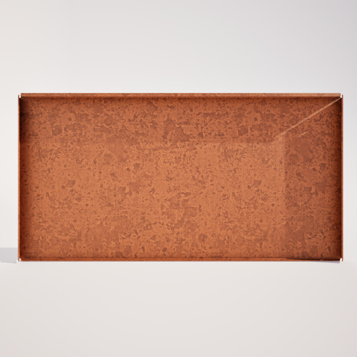 Corten Steel Components – For Modular Planters & Veggie Beds - 700 mm High