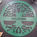 Welcome Family Tree Monogram -  ** Clearance **