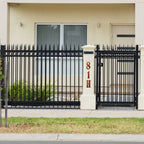 Corten Steel House Numbers Bernard Small (200mm)