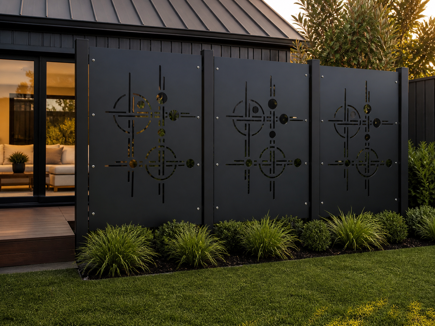 Privacy Screen & Fence Panel  - Echo Lines