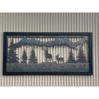 Alpine View - Laser Cut Metal Wall Art