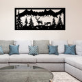 Powder Coated Alpine View - Wall Art  ** Clearance **