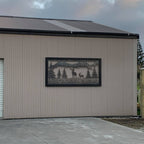 Alpine View - Laser Cut Metal Wall Art