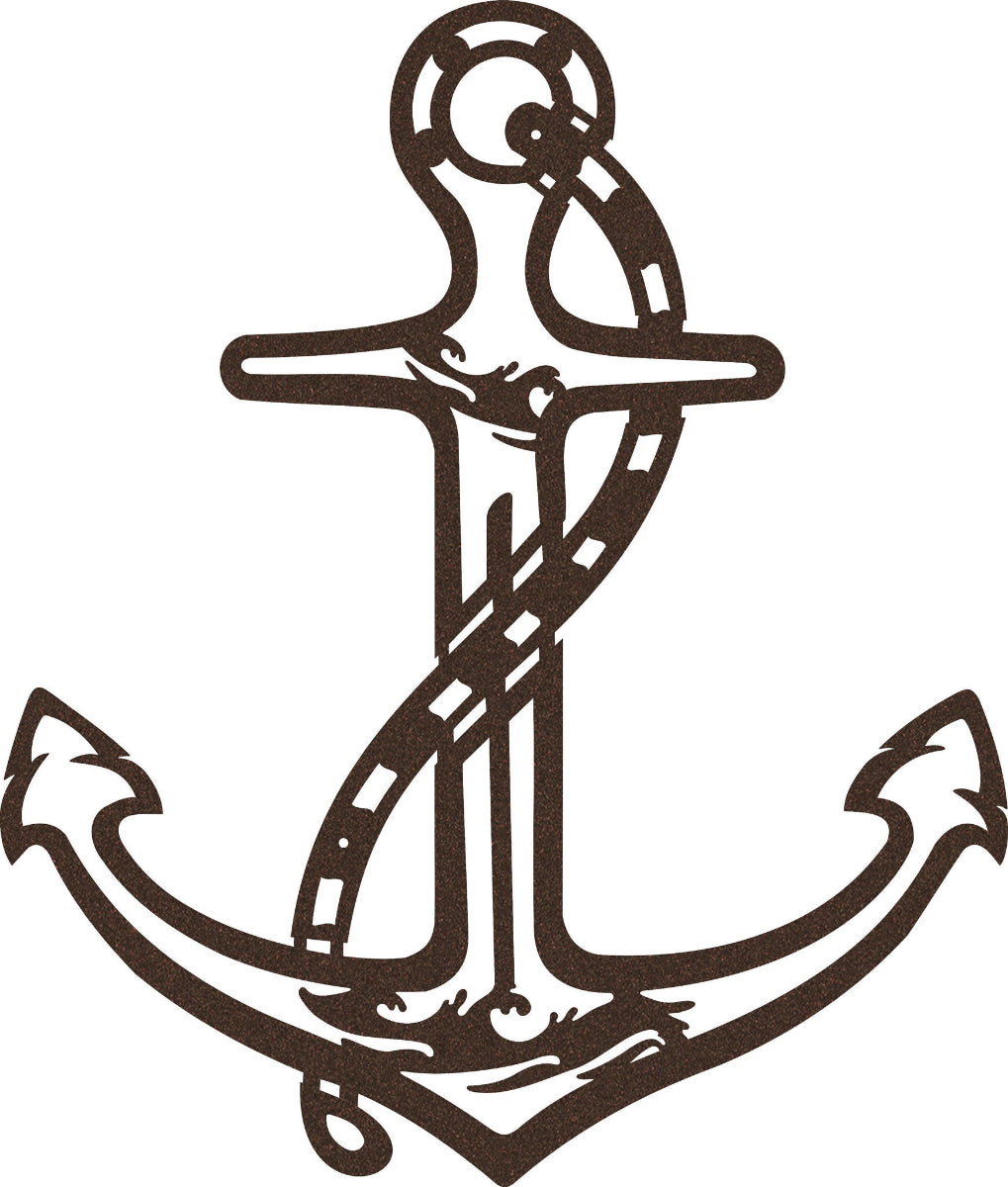 Laser cut wall Art - Anchor
