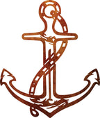 Anchor Corten Wall Art