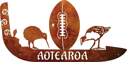 Aotearoa - Out Door Metal art