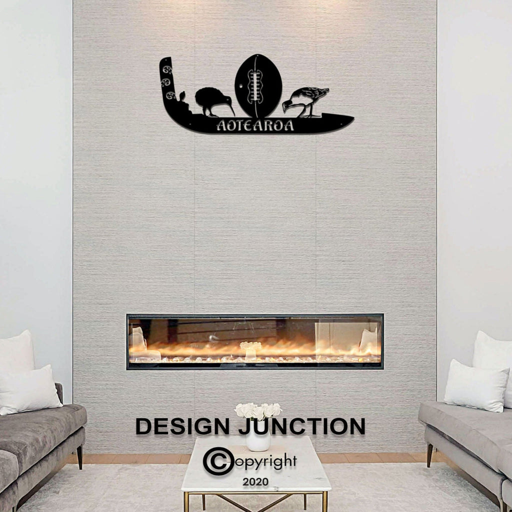 Aotearoa - Laser Cut Metal Wall Art