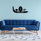 Aotearoa - Laser Cut Metal Wall Art