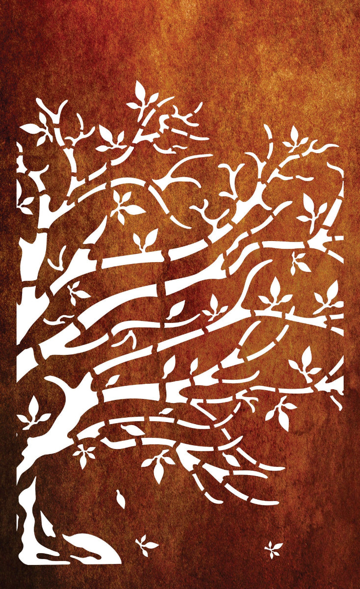 Privacy Screen & Fence Panel  - Autumn Whisper Set Of 2