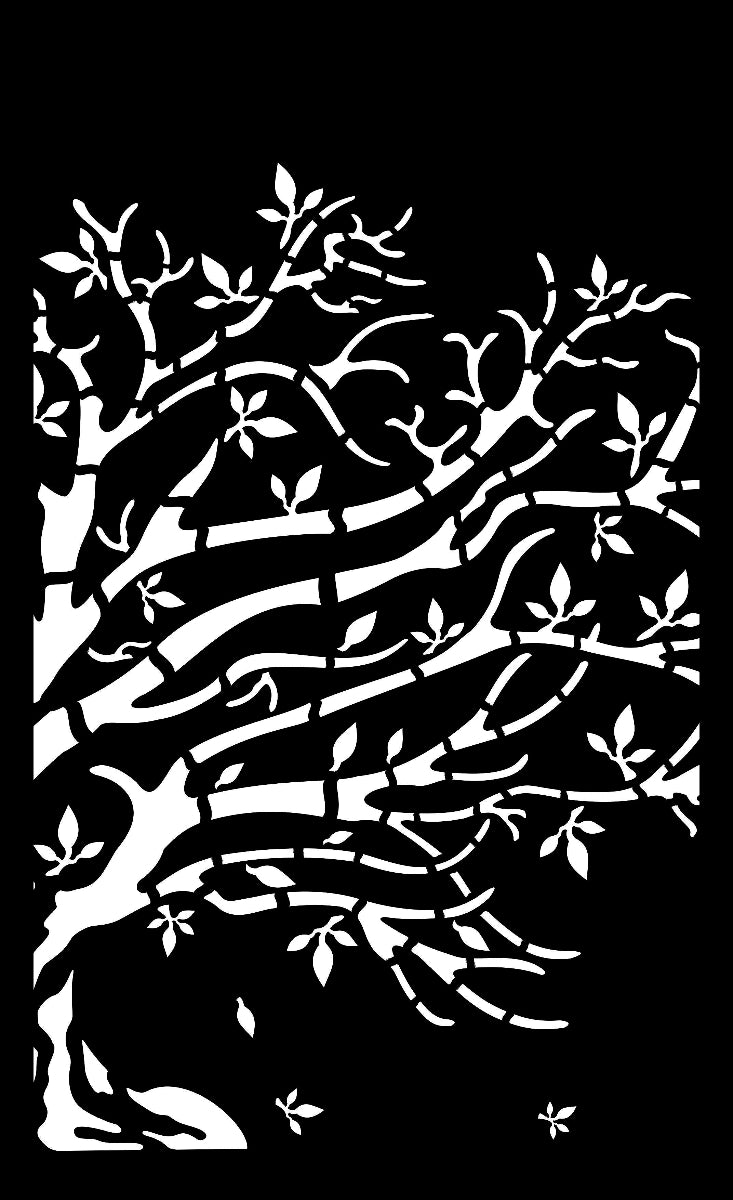 Privacy Screen & Fence Panel  - Autumn Whisper Set Of 2