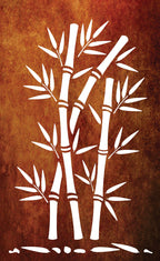 Bamboo Stalks- Laser Cut Fence Panel