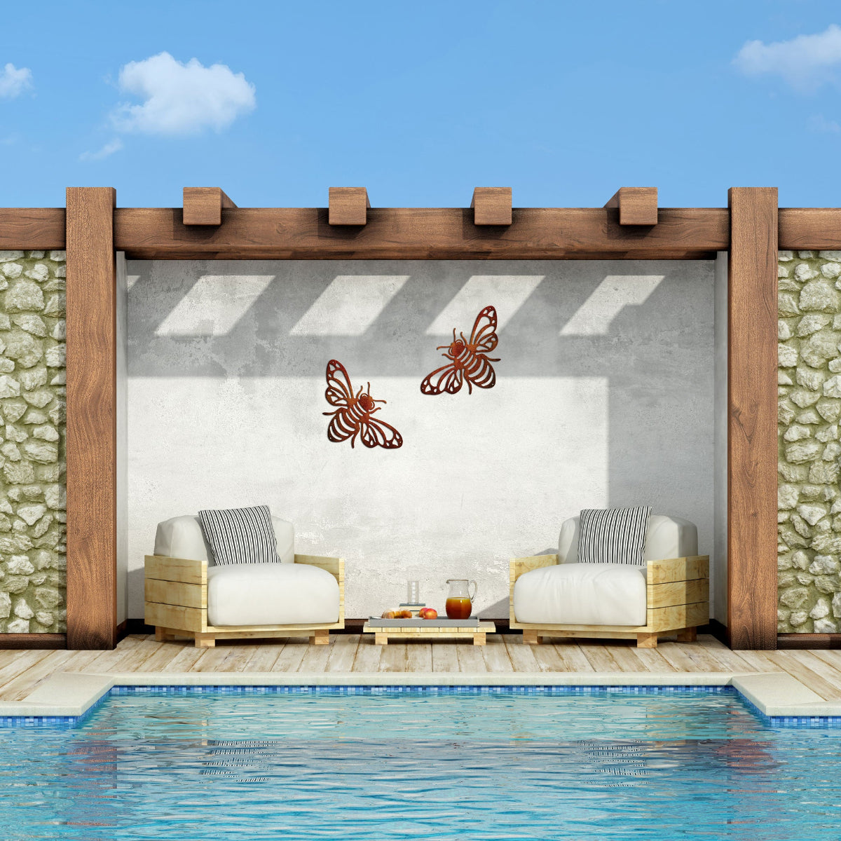 Honey Bee - Laser cut wall Art
