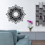 Corten Steel Wall Art - Boho Mandala CR6