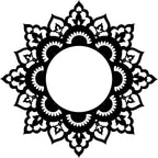 Mandala 04 - Laser Cut Metal Garden & Wall Art
