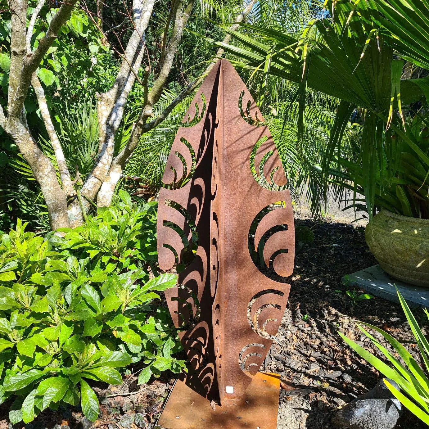 Curves of Unity - CortenAura Corten Steel Outdoor Metal Art – Design ...