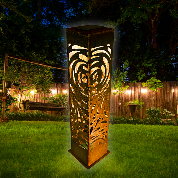 Patio pillar lights costco deals