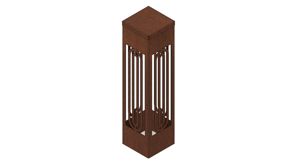 CurvaGrid - Landscape Solar Glow Bollards