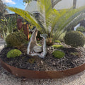 200 mm High. Corten Steel Garden Edging 3.00 mm Thick