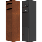 "SONI" Double Slot Tower Type Free Standing Letterbox