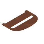 Corten Steel House Numbers Bernard (300 mm)