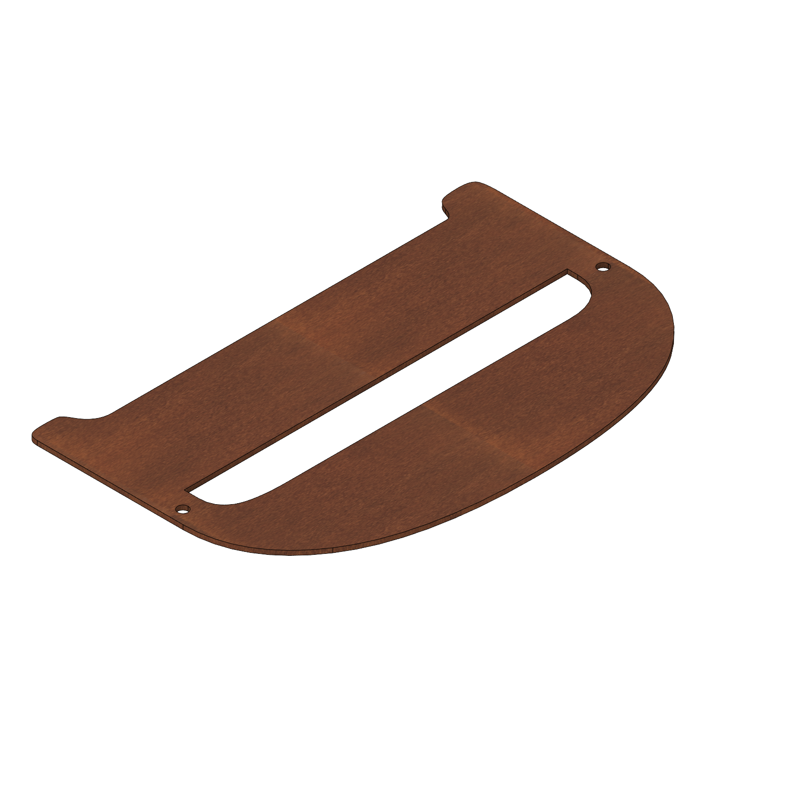 Corten Steel House Numbers Bernard (300 mm)