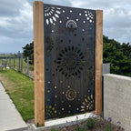 Boho Mandals - Laser Cut Fence Panel