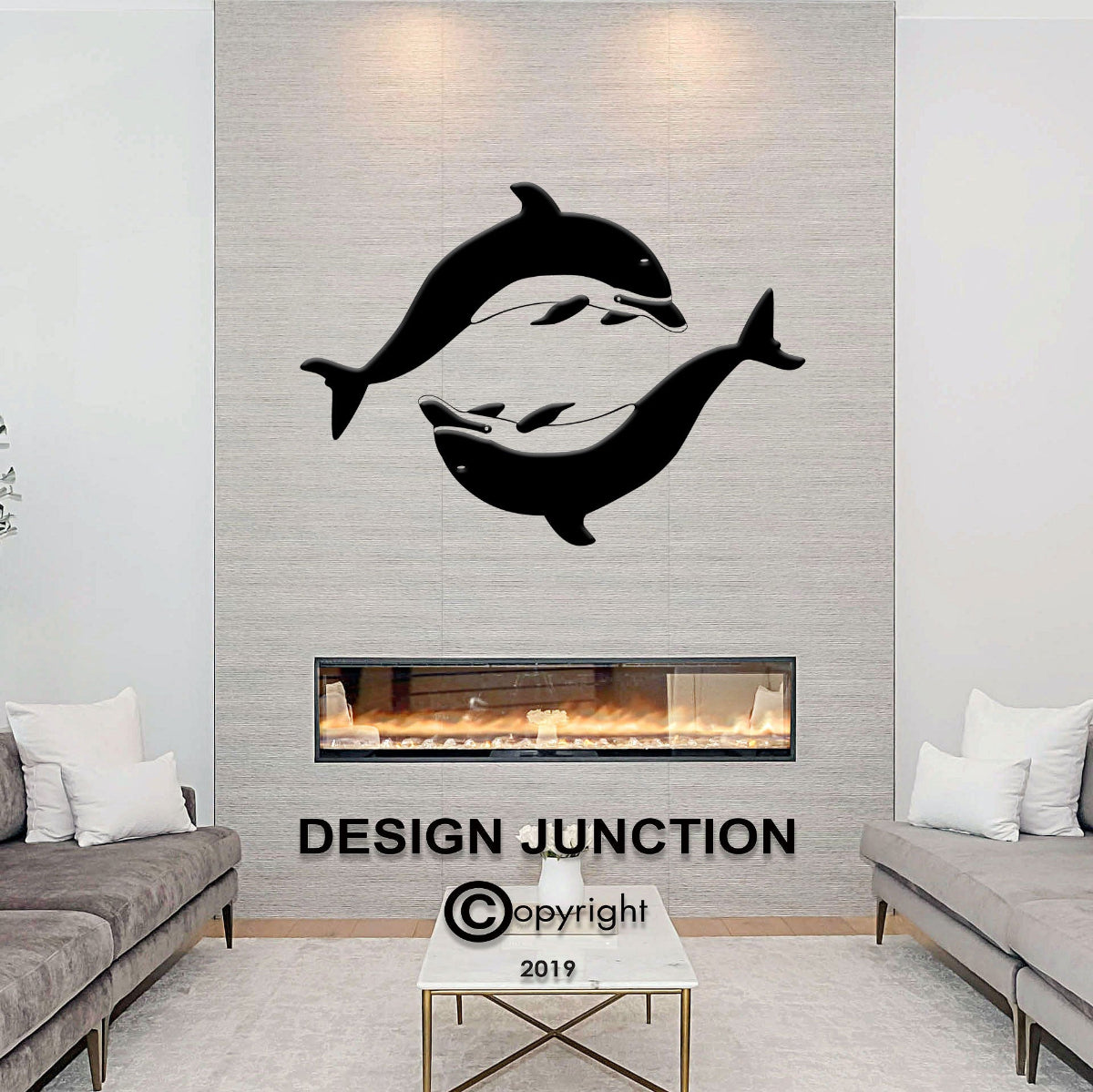 Wall Art - The Dolphins