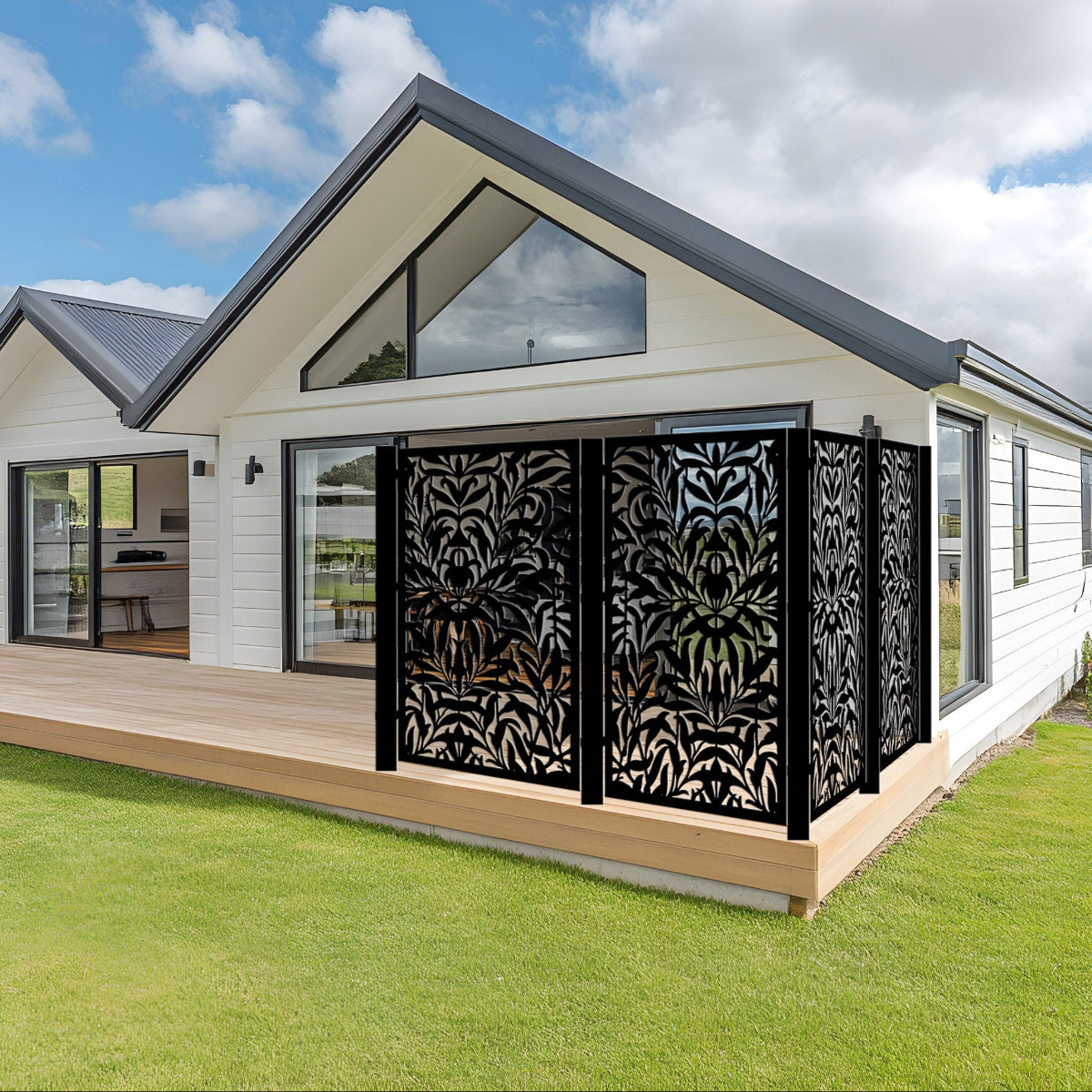Fence Panel & Garden backdrop Panel - Drop Leaf