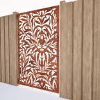 Pedestrian Gate  - Drop Leaf I Corten Steel Or Powder Coated Aluminium