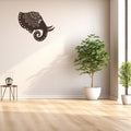 Elephant Mandala - Laser Cut Wall Art Feature