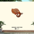 Elephant Mandala- Laser Cut Metal Animal Art & Wall Feature