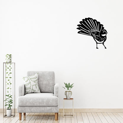 Fantail ( Front) - Corten Steel Wall Art