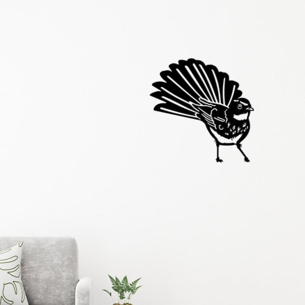 Fantail ( Front) - Corten Steel Wall Art