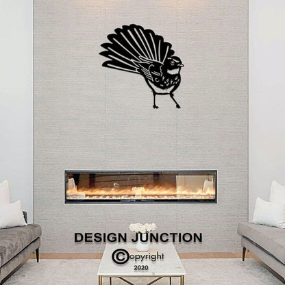 Fantail ( Front) - Corten Steel Wall Art