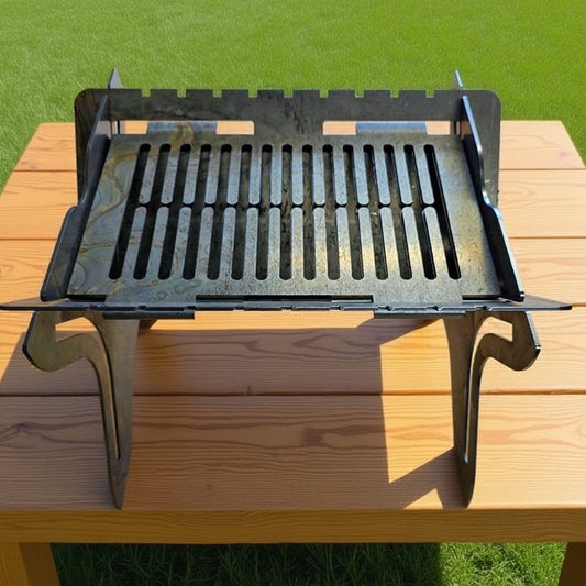 FIA - FLAT PACK PORTABLE BBQ / FIRE PIT